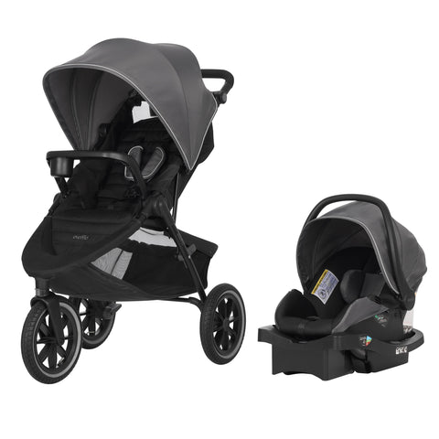 Folio3 Jog & Stroll Travel System with LiteMax Infant Car Seat - Evenflo®  Official Site – Evenflo® Company, Inc