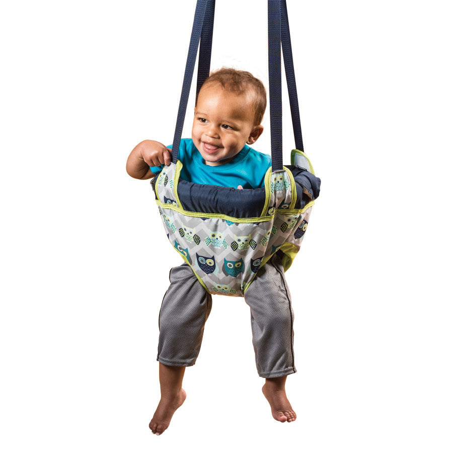 When can a baby store use a door jumper