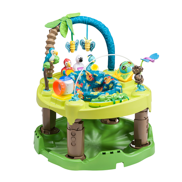 3 month deals old in exersaucer