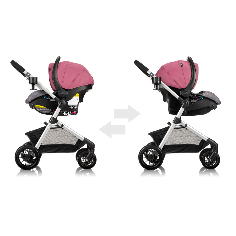 Pivot Modular Travel System with LiteMax Infant Car Seat Evenflo Official Site