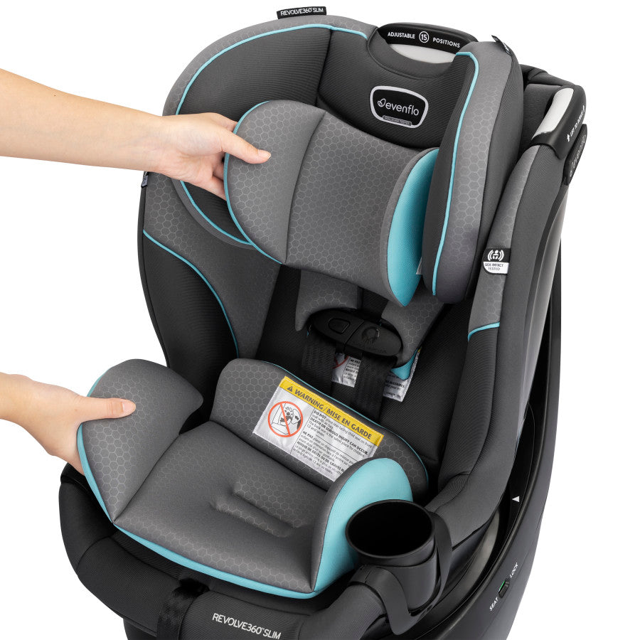 I size 360 top car seat